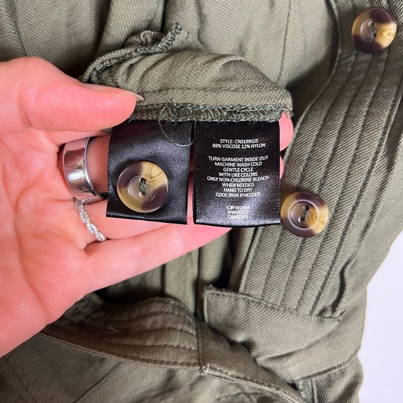 Sanctuary Khaki Sleeveless Jumpsuit - Picture 4 of 12